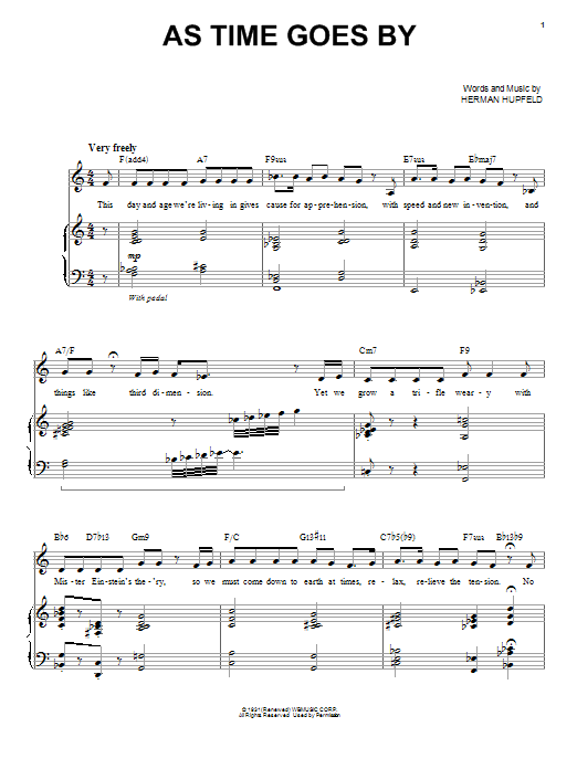 Download Audra McDonald As Time Goes By Sheet Music