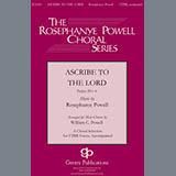 Download or print Ascribe To The Lord (arr. William C. Powell) Sheet Music Printable PDF 9-page score for Concert / arranged TTBB Choir SKU: 431093.