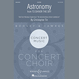 Download or print Astronomy (from To Shiver The Sky) Sheet Music Printable PDF 13-page score for Concert / arranged SATB Choir SKU: 466483.