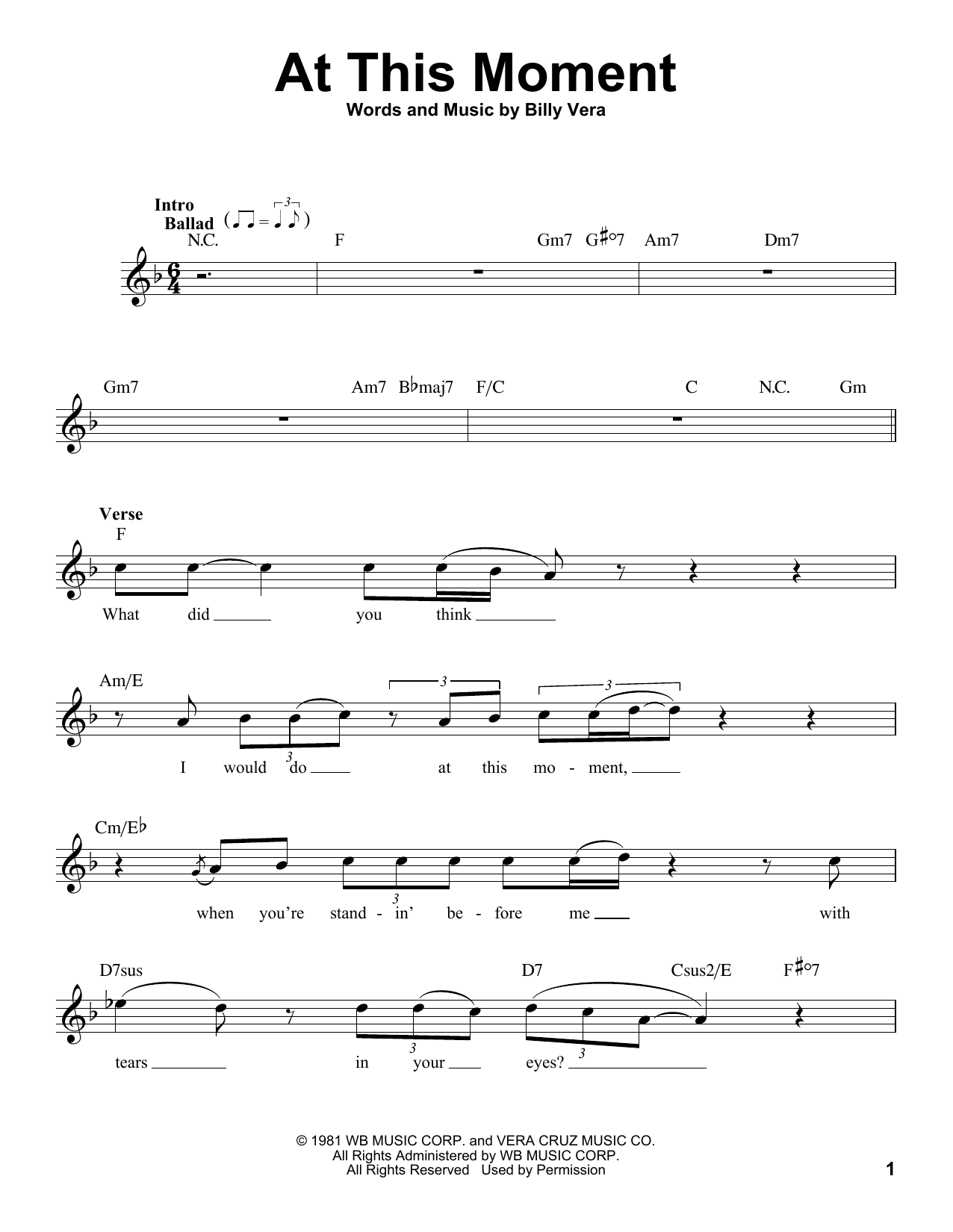 Download Michael Bublé At This Moment Sheet Music