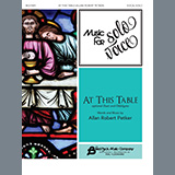 Download or print At This Table Sheet Music Printable PDF 10-page score for Sacred / arranged Piano & Vocal SKU: 467445.