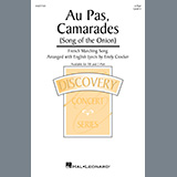 Download or print Au Pas, Camarades (Song Of The Onion) (arr. Emily Crocker) Sheet Music Printable PDF 10-page score for March / arranged 2-Part Choir SKU: 1376444.