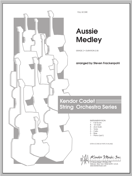 Download Steve Frackenpohl Aussie Medley - Full Score Sheet Music