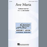 Download or print Ave Maria Sheet Music Printable PDF 9-page score for Concert / arranged SATB Choir SKU: 151054.