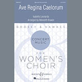Download or print Ave Regina Caelorum (arr. Meredith Y. Bowen) Sheet Music Printable PDF 10-page score for Concert / arranged SSA Choir SKU: 432560.