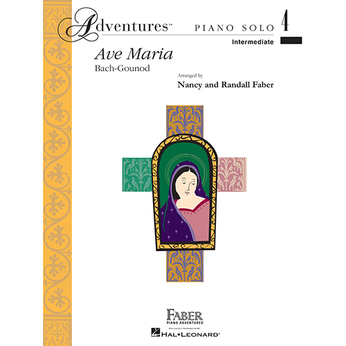 Download Nancy and Randall Faber Ave Maria Sheet Music and Printable PDF Score for Piano Adventures