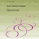 Download or print Ave Verum Corpus (K618) - Full Score Sheet Music Printable PDF 2-page score for Classical / arranged Brass Ensemble SKU: 354264.