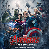 Download or print Avengers Unite (from Avengers: Age Of Ultron) Sheet Music Printable PDF 3-page score for Children / arranged Big Note Piano SKU: 1019347.