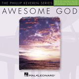 Download or print Awesome God Sheet Music Printable PDF 2-page score for Pop / arranged Piano Solo SKU: 30768.