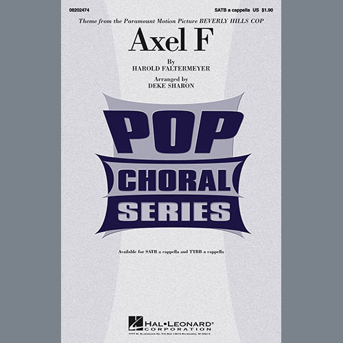 Download Deke Sharon Axel F Sheet Music and Printable PDF Score for TTBB Choir