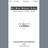 Download or print Az Der Rebbe Geht (arr. A.W. Binder) Sheet Music Printable PDF 2-page score for Jewish / arranged SATB Choir SKU: 1286925.