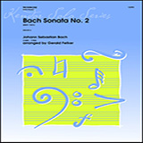 Download Gerald Felker Bach Sonata No. 2 (bwv 1031) - Piano (optional) Sheet Music and Printable PDF Score for Brass Solo