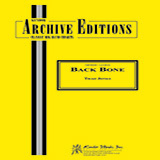 Download or print Back Bone - 1st Bb Trumpet Sheet Music Printable PDF 2-page score for Jazz / arranged Jazz Ensemble SKU: 334644.
