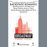 Download or print Backstage Romance (from Moulin Rouge! The Musical) Sheet Music Printable PDF 17-page score for Rock / arranged SSA Choir SKU: 452287.