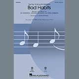 Download or print Bad Habits (arr. Mark Brymer) Sheet Music Printable PDF 10-page score for Pop / arranged SATB Choir SKU: 1144192.