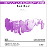 Download or print Bad Dog! - 1st Bb Trumpet Sheet Music Printable PDF 2-page score for Concert / arranged Jazz Ensemble SKU: 421429.