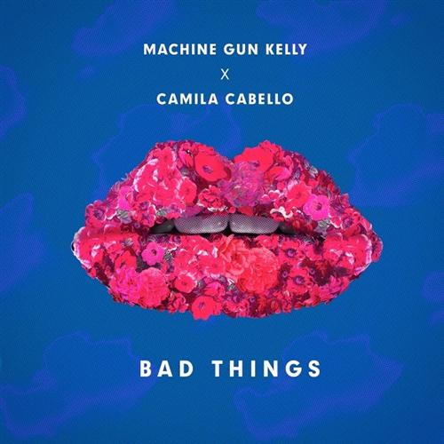 Download Machine Gun Kelly and Camila Cabello Bad Things Sheet Music and Printable PDF Score for Piano, Vocal & Guitar (Right-Hand Melody)