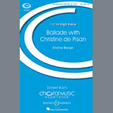 Download or print Ballade With Christine De Pisan Sheet Music Printable PDF 6-page score for Concert / arranged SSA Choir SKU: 95688.