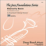 Download or print Basically Basie - 1st Bb Trumpet Sheet Music Printable PDF 2-page score for Concert / arranged Jazz Ensemble SKU: 354360.