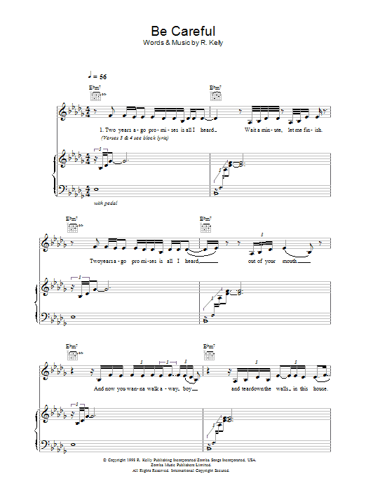 Download Sparkle Be Careful Sheet Music