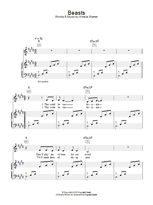 Download Slow Moving Millie Beasts Sheet Music