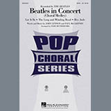 Download or print Beatles In Concert (Medley) Sheet Music Printable PDF 7-page score for Concert / arranged SATB Choir SKU: 295054.