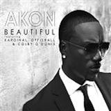 Download or print Beautiful (feat. Colby O'Donis & Kardinal Offishall) Sheet Music Printable PDF 10-page score for Pop / arranged Piano, Vocal & Guitar (Right-Hand Melody) SKU: 69382.