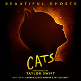 Download or print Beautiful Ghosts (from the Motion Picture Cats) Sheet Music Printable PDF 5-page score for Film/TV / arranged Piano, Vocal & Guitar (Right-Hand Melody) SKU: 431565.