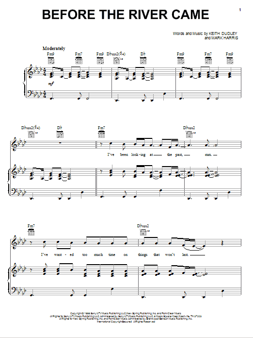 Download 4Him Before The River Came Sheet Music