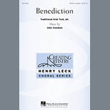 Download or print Benediction Sheet Music Printable PDF 5-page score for Pop / arranged SATB Choir SKU: 178109.