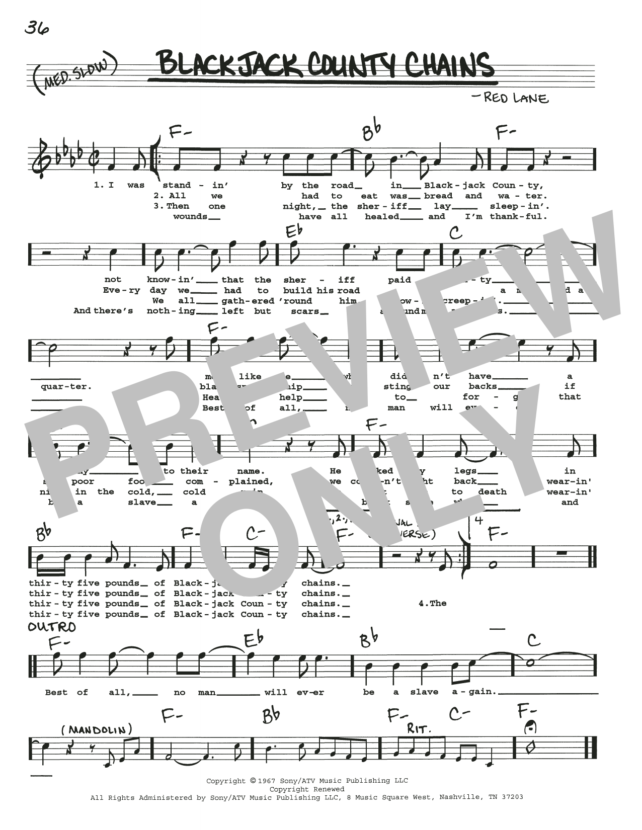 Download Willie Nelson Blackjack County Chains Sheet Music
