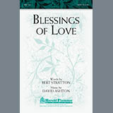 Download or print Blessings Of Love Sheet Music Printable PDF 6-page score for Concert / arranged SATB Choir SKU: 296417.
