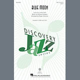 Download or print Blue Moon Sheet Music Printable PDF 6-page score for Pop / arranged 2-Part Choir SKU: 177398.