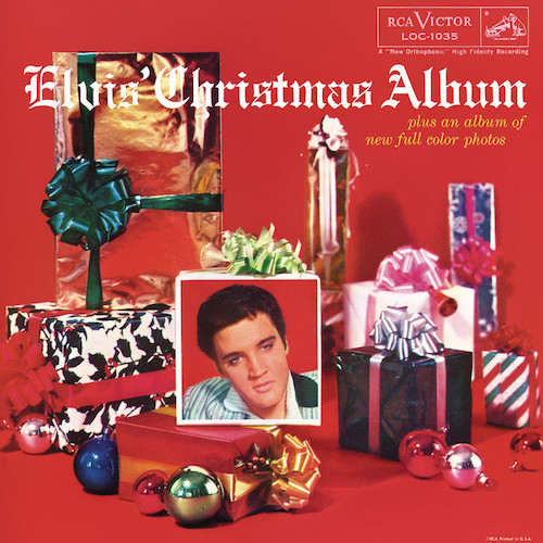 Download Elvis Presley Blue Christmas Sheet Music and Printable PDF Score for Piano, Vocal & Guitar (Right-Hand Melody)