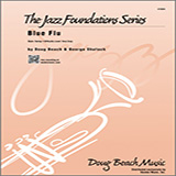Download or print Blue Flu - Full Score Sheet Music Printable PDF 7-page score for Jazz / arranged Jazz Ensemble SKU: 368144.