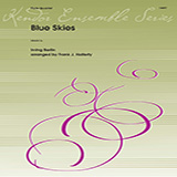 Download or print Frank J. Halferty Blue Skies - 3rd C Flute Sheet Music Printable PDF 2-page score for Standards / arranged Woodwind Ensemble SKU: 336882.