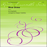 Download or print Blue Skies - Bb Soprano Sax Sheet Music Printable PDF 2-page score for Standards / arranged Woodwind Ensemble SKU: 339411.