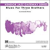 Download or print Blues For Three Brothers - 1st Eb Alto Saxophone Sheet Music Printable PDF 2-page score for Jazz / arranged Jazz Ensemble SKU: 404489.