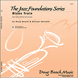 Download or print Blues Train - Alto Sax 1 Sheet Music Printable PDF 2-page score for Jazz / arranged Jazz Ensemble SKU: 316155.