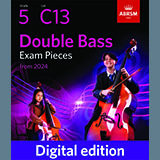 Download or print Boogie in the Bazaar (Grade 5, C13, from the ABRSM Double Bass Syllabus from 2024) Sheet Music Printable PDF 4-page score for Classical / arranged String Bass Solo SKU: 1414990.