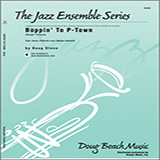 Download or print Boppin' To P-Town (Swingin' To Peoria) - Baritone Sax Sheet Music Printable PDF 4-page score for Jazz / arranged Jazz Ensemble SKU: 316085.