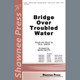 Download or print Bridge Over Troubled Water (arr. Mark Hayes) Sheet Music Printable PDF 14-page score for Folk / arranged SATB Choir SKU: 478555.