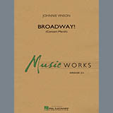 Download or print Broadway! - Baritone B.C. Sheet Music Printable PDF 2-page score for Pop / arranged Concert Band SKU: 330162.