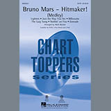 Download or print Bruno Mars: Hitmaker! (Medley) Sheet Music Printable PDF 7-page score for Pop / arranged 3-Part Mixed Choir SKU: 88066.