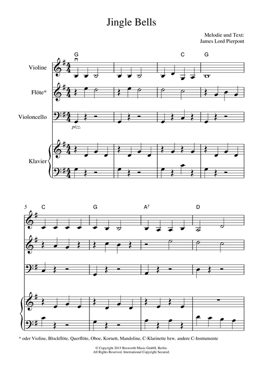 Download Traditional Buntes Weihnachtswunderland Sheet Music