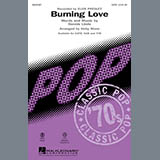 Download or print Burning Love (arr. Kirby Shaw) Sheet Music Printable PDF 11-page score for Pop / arranged TTBB Choir SKU: 662432.
