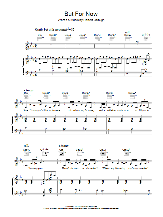 Download Jamie Cullum But For Now Sheet Music