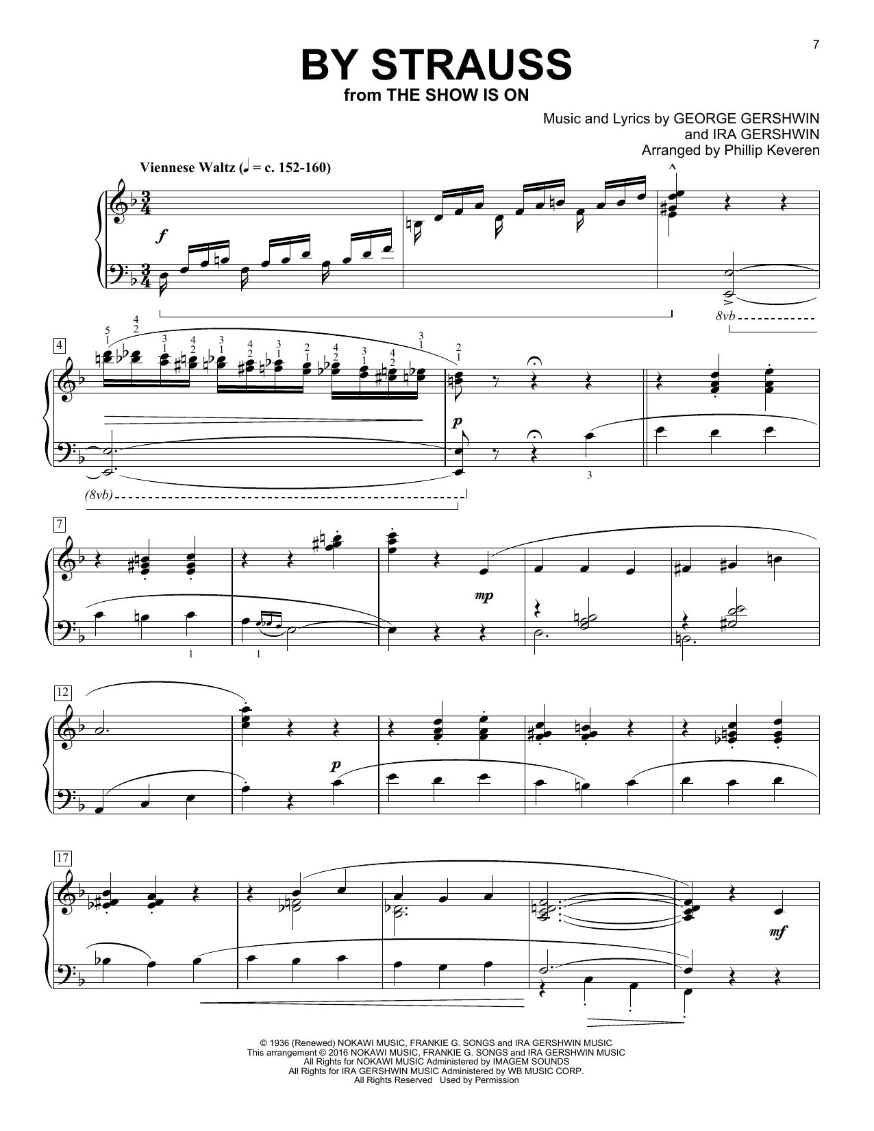 Download Phillip Keveren By Strauss Sheet Music