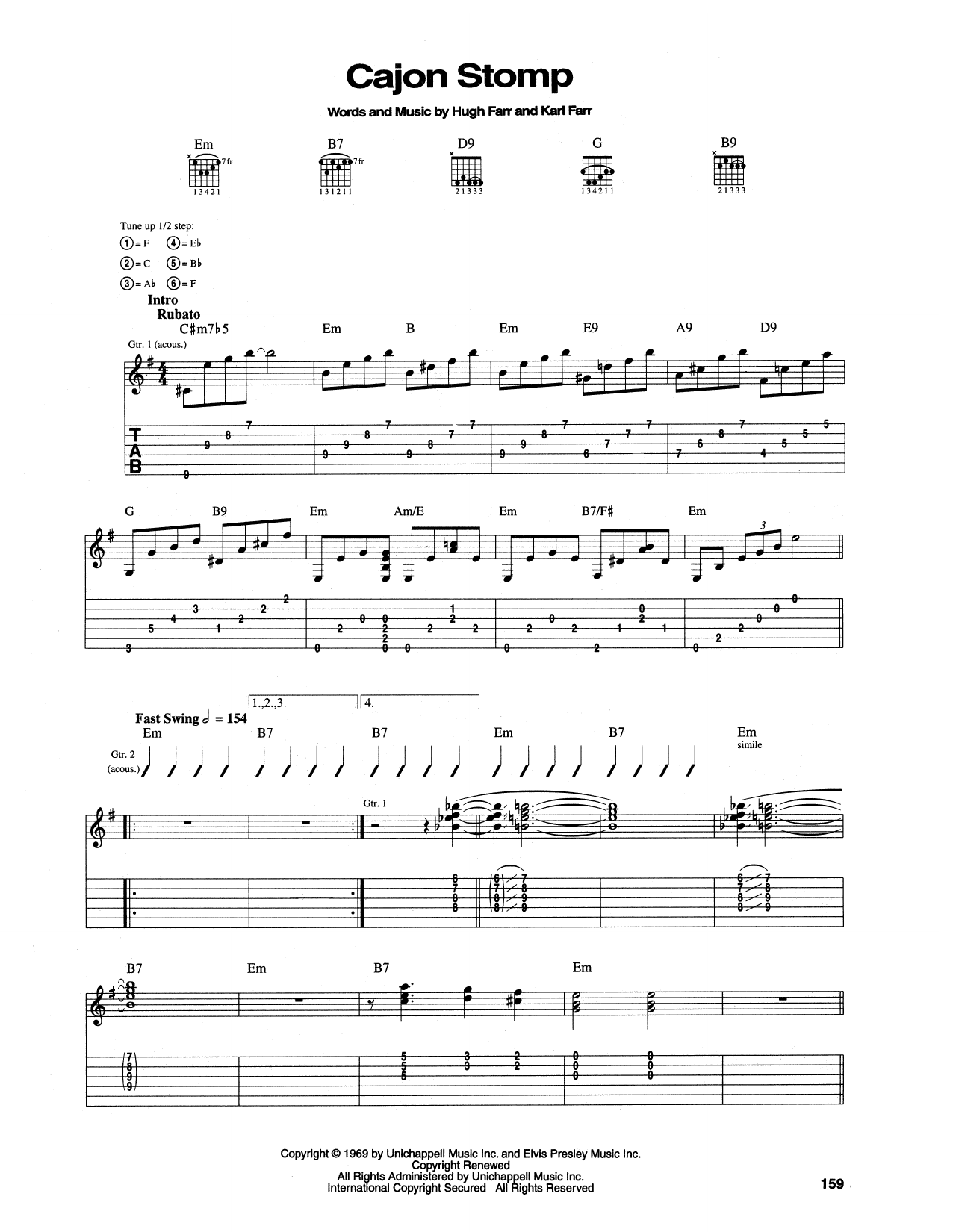 Download Sons Of The Pioneers Cajon Stomp Sheet Music