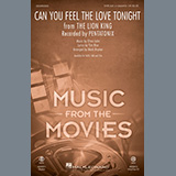 Download or print Can You Feel The Love Tonight (from The Lion King) (arr. Mark Brymer) Sheet Music Printable PDF 10-page score for Disney / arranged SAB Choir SKU: 450300.